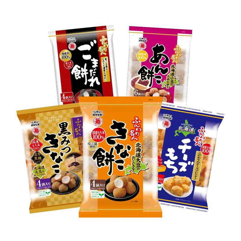 훈와리메이진 콩가루모찌 일본 인절미과자 5종 시리즈